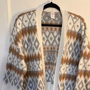 NORTH POLE TRADING CO WINTER CARDIGAN XXL - PERFECT FOR CHRISTMAS OR NEW YEARS